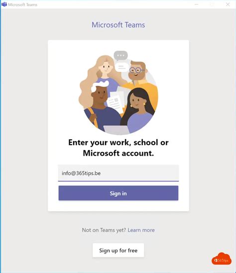 microsoft teams einloggen.